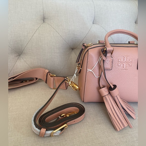 NEW Tory Burch Thea Mini Web Satchel - Picture 3 of 7